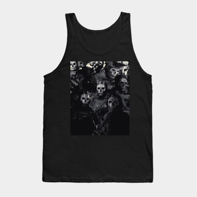 Simon Ghost Riley Tank Top by miyku